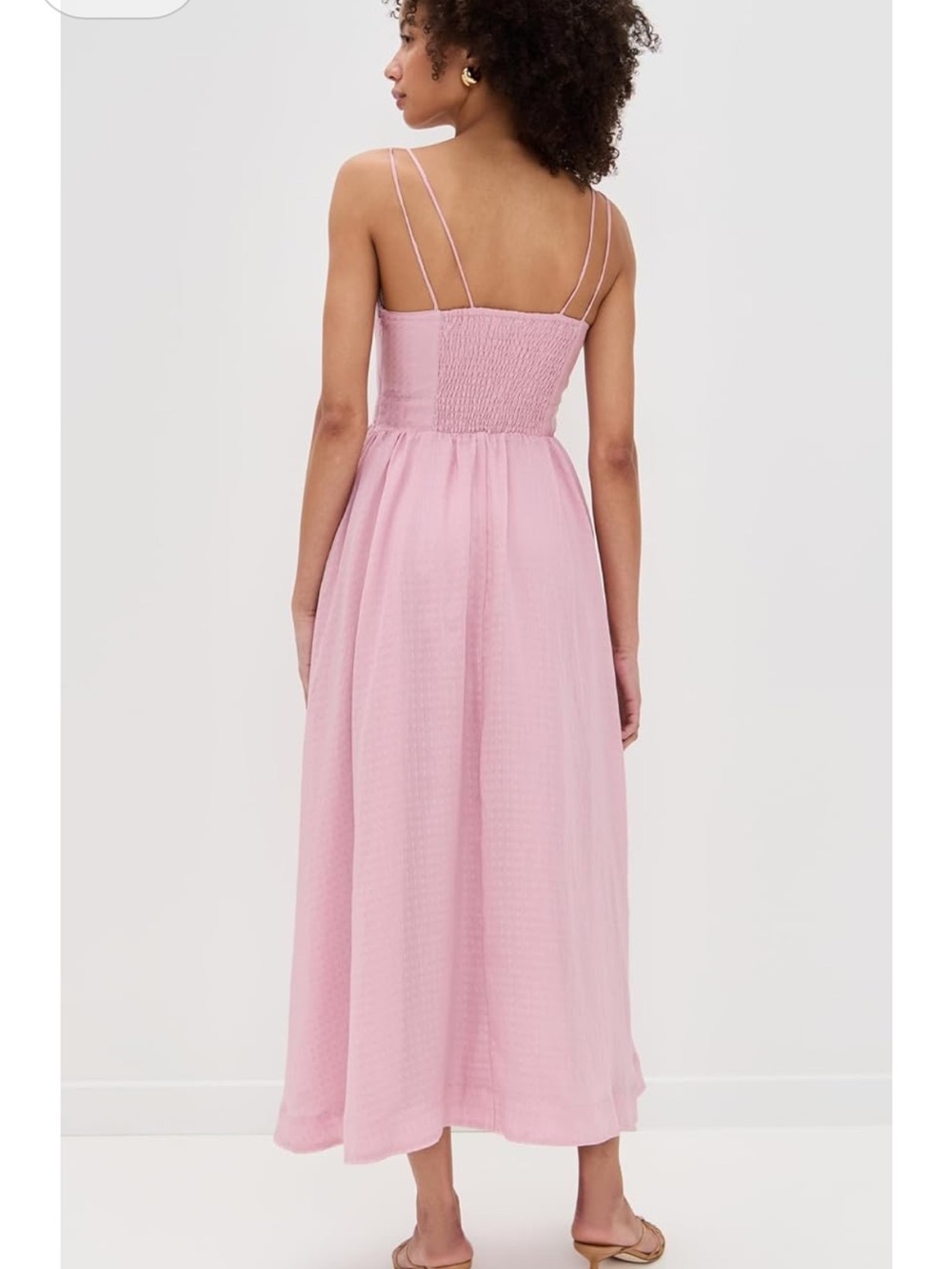 En Saison Bree Midi Dress in Soft Pink - Picture 3 of 6